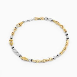 Bracciale  Zancan in oro giallo e nodo nautico