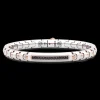 Bracciale Zancan in oro 18kt con diamanti neri.