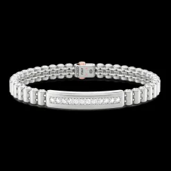 Bracciale Zancan in oro 18kt con diamanti.