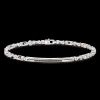 Bracciale Zancan in oro 18kt con diamanti neri.
