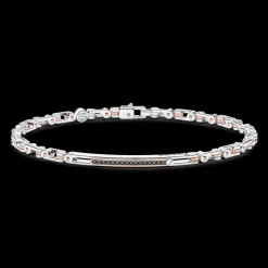 Bracciale Zancan in oro 18kt con diamanti neri.