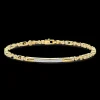 Bracciale Zancan in oro 18kt con diamanti.