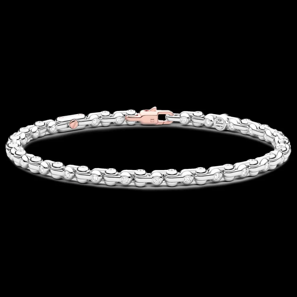 Bracciale Zancan in oro 18kt e diamanti.