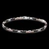 Bracciale Zancan in oro 18kt e ceramica nera.