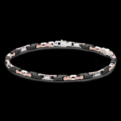 Bracciale Zancan in oro 18kt e ceramica nera.