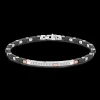 Bracciale Zancan in oro 18kt e ceramica nera.
