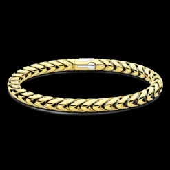 Bracciale Zancan in oro 18kt e ceramica nera.