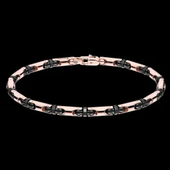 Bracciale Zancan in oro 18kt e ceramica nera.