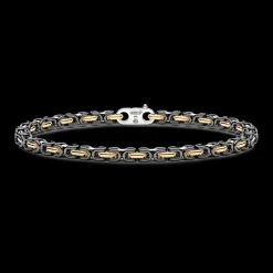 Bracciale Zancan in oro 18kt e ceramica nera.