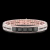 Bracciale Zancan in oro 18kt con diamanti neri.
