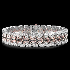 Bracciale Zancan in oro 18kt e diamanti.