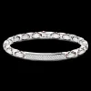 Bracciale Zancan in oro 18kt e diamanti.