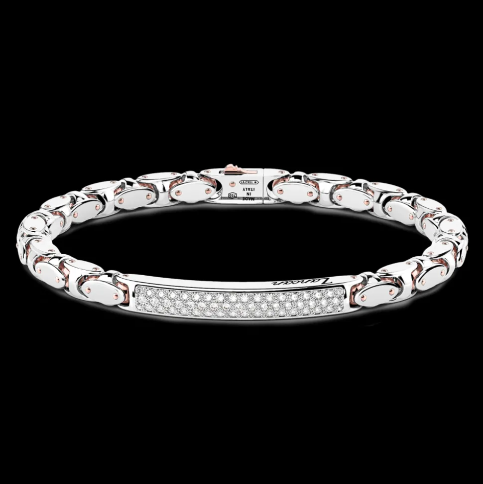 Bracciale Zancan in oro 18kt e diamanti.