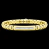 Bracciale Zancan in oro 18kt con diamanti.