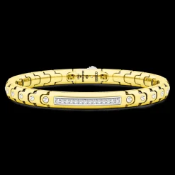 Bracciale Zancan in oro 18kt con diamanti.