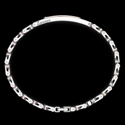 Bracciale Zancan in oro 18kt con diamanti neri.