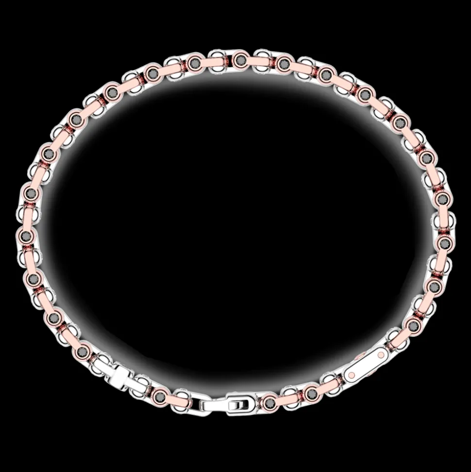 Bracciale Zancan in oro 18kt e diamanti.