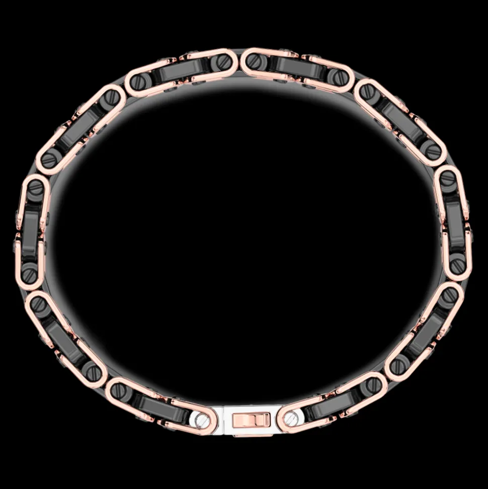 Bracciale Zancan in oro 18kt e ceramica.