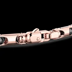 Bracciale Zancan in oro 18kt e ceramica nera.