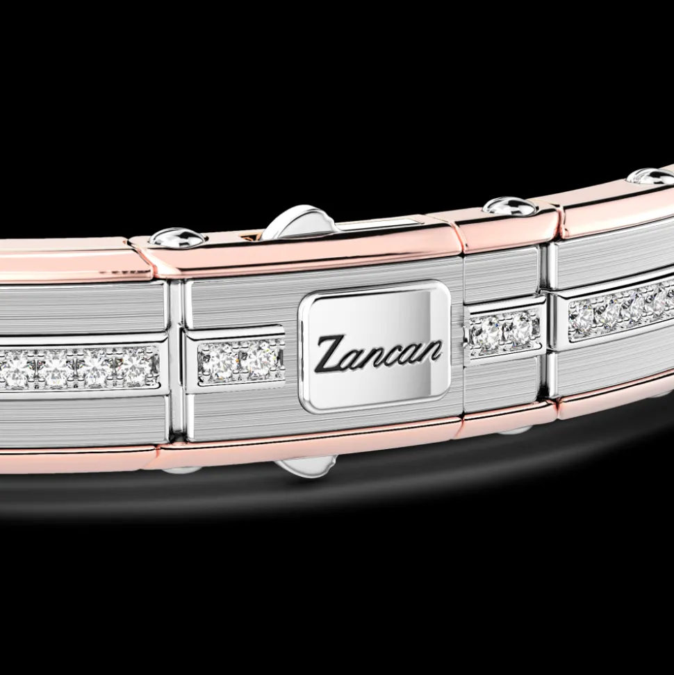 Bracciale Zancan in oro 18kt con zaffiri blu.