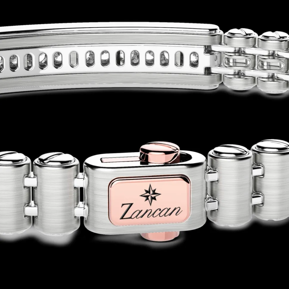 Bracciale Zancan in oro 18kt con diamanti.