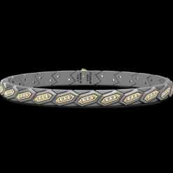 Bracciale Zancan in Titanio, Oro 18kt e Diamanti