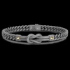Bracciale Zancan in Titanio e Oro 18kt con Nodo Nautico e Oro | Eternity Titanium