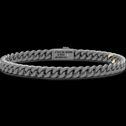 Bracciale Zancan in Titanio, Oro 18kt e Diamanti | Lusso Made in Italy