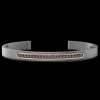 Bracciale Zancan in Titanio, Oro 18kt e Diamanti | Lusso Made in Italy