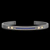 Bracciale Zancan in Titanio, Oro 18kt e Pietre Preziose | Lusso Made in Italy
