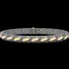 Bracciale Zancan in Titanio e Oro 18kt | Lusso Made in Italy