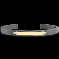 Bracciale Zancan in Titanio, Oro 18kt e Diamanti | Lusso Made in Italy