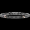 Bracciale Zancan in Titanio, Oro 18kt e Diamanti