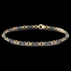 Bracciale Zancan in Titanio, Oro 18kt e Diamanti | Lusso Made in Italy