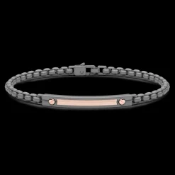 Bracciale Zancan in Titanio e Oro 18 kt