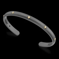Bracciale Zancan in Titanio, Oro 18kt e Diamanti | Lusso Made in Italy