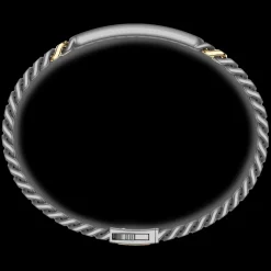 Bracciale Zancan in Titanio, Oro 18kt e Diamanti