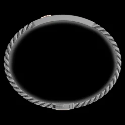 Bracciale Zancan in Titanio, Oro 18kt e Diamanti | Lusso Made in Italy