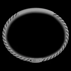 Bracciale Zancan in Titanio e Oro 18 kt con Diamanti | Collezione Eternity Titanium