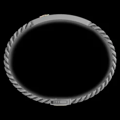 Bracciale Zancan in Titanio, Oro 18kt e Diamanti | Lusso Made in Italy