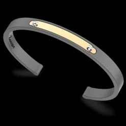 Bracciale Zancan in Titanio, Oro 18kt e Diamanti | Lusso Made in Italy