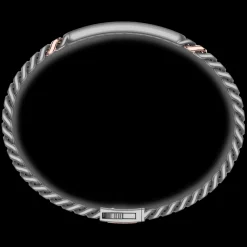 Bracciale Zancan in Titanio, Oro 18kt e Diamanti