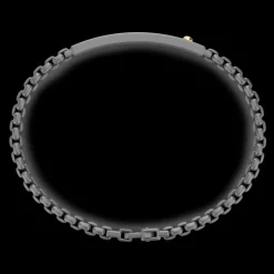 Bracciale Zancan in Titanio e Oro 18kt con Diamante.