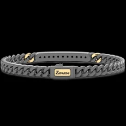 Bracciale Zancan in Titanio, Oro 18kt e Diamanti