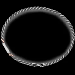 Bracciale Zancan in Titanio, Oro 18kt e Diamanti | Lusso Made in Italy