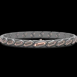 Bracciale Zancan in Titanio, Oro 18kt e Diamanti | Lusso Made in Italy