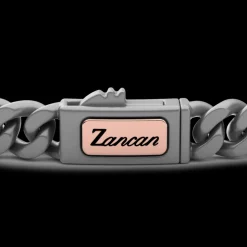 Bracciale Zancan in Titanio, Oro 18kt e Diamanti | Lusso Made in Italy