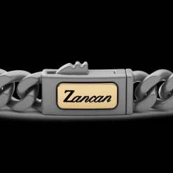 Bracciale Zancan in Titanio, Oro 18kt e Diamanti | Lusso Made in Italy