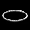 Bracciale Zancan morbido in argento a sfere.
