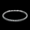Bracciale Zancan morbido in argento a sfere.